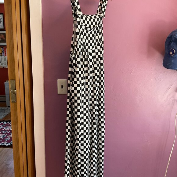 Alora Eden RULE BREAKER CHECKERED OVERALLS - Picture 9 of 9